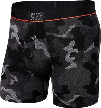 SAXX Men's Underwear - Ultra Super Soft Boxer Briefs with Fly and Built-in Pouch Support – Underwear for Men