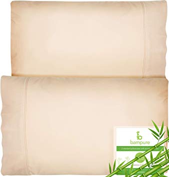Bamboo Pillow Cases King Size Pillow Cases Set of 2 20x40-100% Organic Bamboo Pillow Cases King Pillow Cases Set of 2 King Pillow Case King Size Pillow Case King Pillow Case Sand