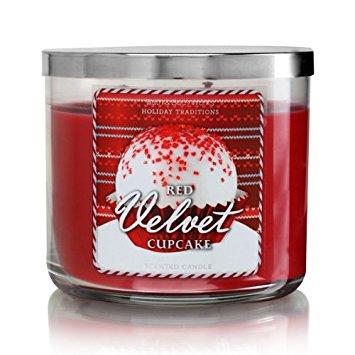 Bath Body Works Red Velvet Cupcake 3-Wick Scented Candle