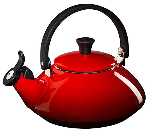 Le Creuset Zen Kettle with Whistle, 1.5 L - Cerise