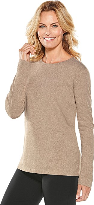 Coolibar UPF 50  Women's Long Sleeve T-Shirt - Sun Protective