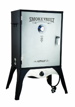 Camp Chef Smoker 24 Smoke Vault Extra Large with Stainless Door and Adjustable Shelves SMV24