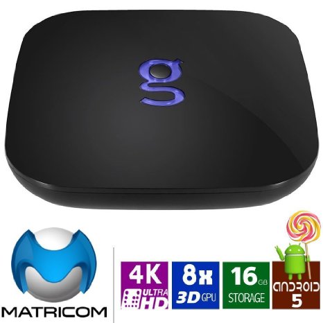 Matricom G-Box Q² Quad/Octo Core Android TV Box [2GB/16GB/4K]