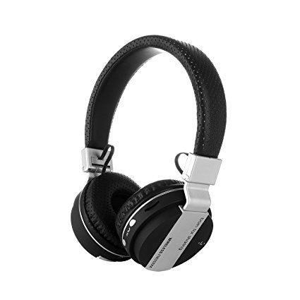 SUMCI Foldable bluetooth headphones,Stereo wireless over ear headset,Built-in Mic for Smartphones,Tablets,PC