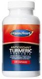 OrganiHeart - Turmeric Curcumin - 100 Natural Antioxidant - 120 Capsules 120 Capsules 120 Capules