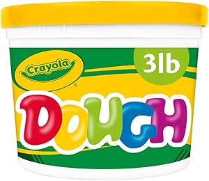 Crayola Dough - Yellow (3lb), Bulk Modeling Dough for Kids, Clay Alternative, Resealable Tub, Ages 3 , Great for Kids Arts & Crafts