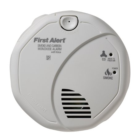 First Alert SC07CN Battery Operated Combination Smoke/Carbon Monoxide Alarm with Voice Location