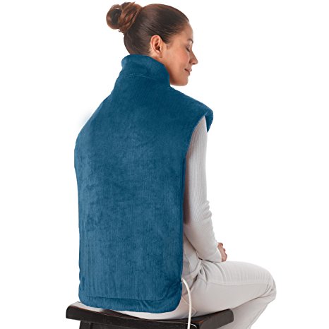 Ontel Thermapulse Relief Wrap Extra, Long Heat Wrap, Blue