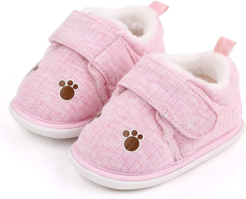 FEETCITY Baby Shoes Boys Girls First Walkers Sock Top Slippers Infant Sneakers Crib Shoes