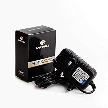 Antoble 9V Boss VE-20 ME-80 DS-1 Effects Pedal AC Mains Adapter Charger Power Supply Replacement