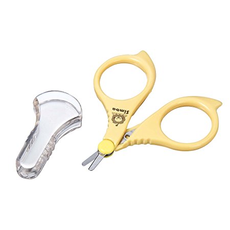 Simba Baby Safety Nail Scissors, Yellow