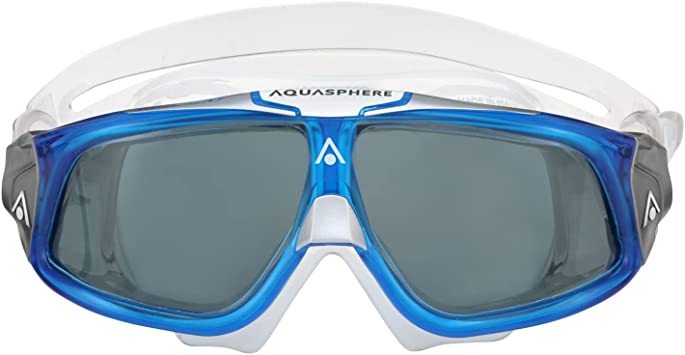 Aquasphere Seal II Adult Unisex Swimming Goggles Made in Italy - Widest Field of Distortion Free Leak Free Seal Fog Resistant