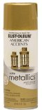 Rust-Oleum 202719 Designer Metallics Spray Aged Brass 11-Ounce