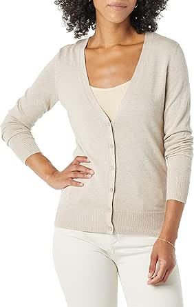 Amazon Essentials Women's Vee Cardigan