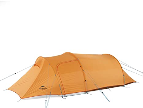 Naturehike Opalus Backpacking Tent 3 Person Lightweight Waterproof Camping Tent with Footprint