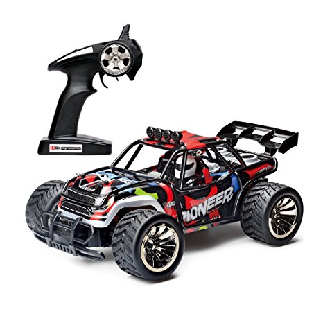 RC car, 1:16 2WD 2.4Ghz Remote Control Racing Buggy Car, High Speed RC Off Road Truck