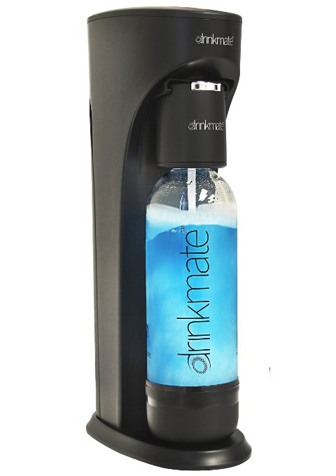 DrinkMate Carbonated Soda Maker with 3 oz Cylinder, Black