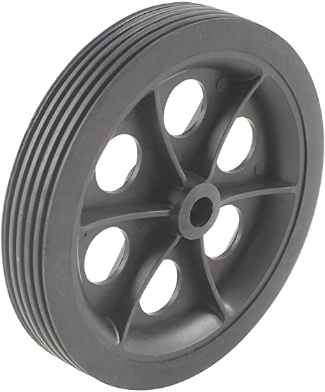 Apex Shopping Cart Rubber Plastic 5",9.25mm 250 Lb. Capacity