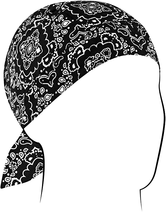 Fox Outdoor 83-73 Headwrap - Black Paisley