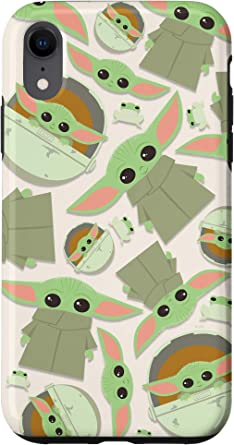 iPhone XR Star Wars: The Mandalorian The Child Cartoon Mashup Case