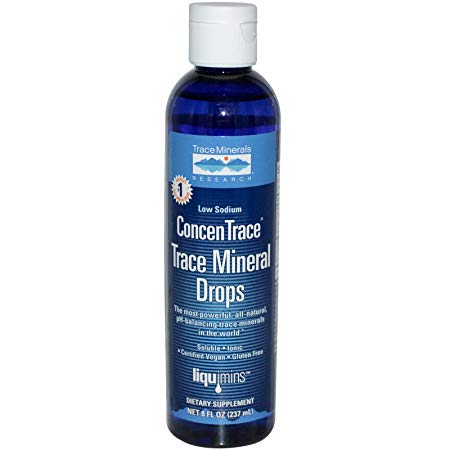 Trace Minerals, Drops Mineral Concentrace, 8 Fl Oz