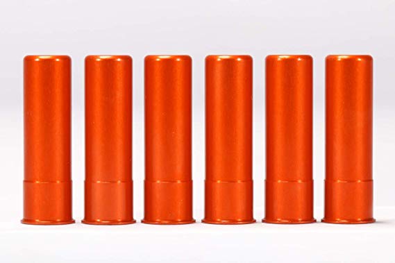 A-ZOOM 20 Gauge SNAP Cap, Orange, 6PK