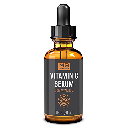 Premium Vitamin C Serum for Face, Anti-Aging Topical Facial Serum with Hyaluronic Acid, 1 fl oz.