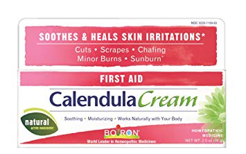 Boiron Calendula Cream, 2.5 Ounce, Homeopathic Medicine for Skin Irritation and Burns