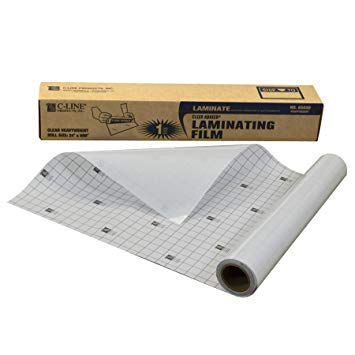 C-Line Heavyweight Cleer-Adheer Laminating Film Sheets, Clear, 24 x 600 Inches, Roll (65050)
