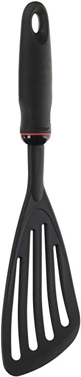 Norpro 1709 Grip-EZ Long Spatula, One Size, Black