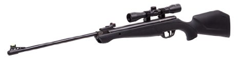 Crosman CSNP2SX Shockwave NP Synthetic Stock Nitro Piston Hunting Air Rifle with 4x32 Scope .22-Caliber