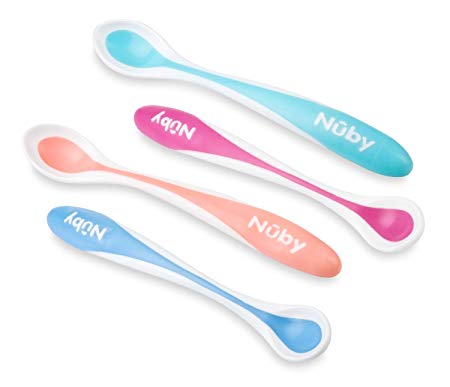 Nuby Hot Safe Spoons 8 Pack BPA FREE