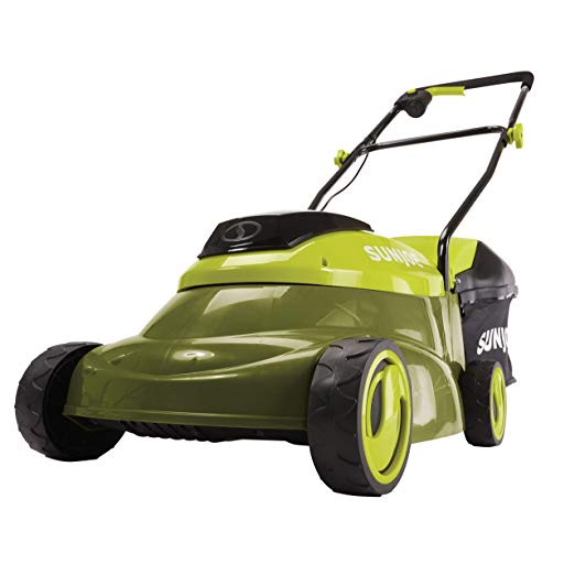 Sun Joe 24V-LM14-XR 24-Volt 5-Amp 14-Inch Cordless w/Brushless Motor Lawn Mower, Green