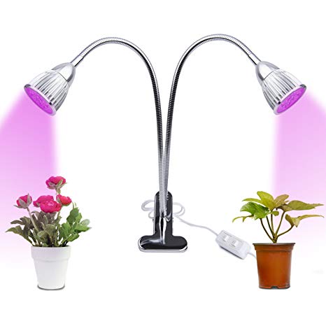 LIFU LED Grow Light 10W Plant Grow Lamp Full Spectrum Plant Lights for Plants