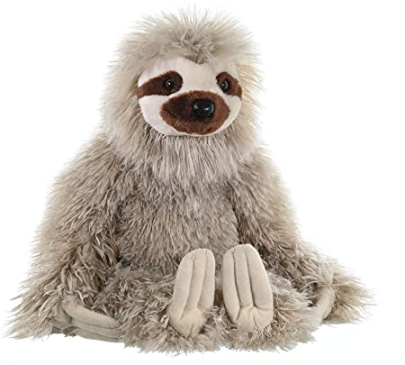 Wild Republic Cuddlekin Three Toed Sloth 12" Plush, Cuddlekins (12257)