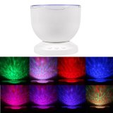 Ocean Wave Red Blue and Green LED Light Projector Night Light and MP3iPhone Speaker