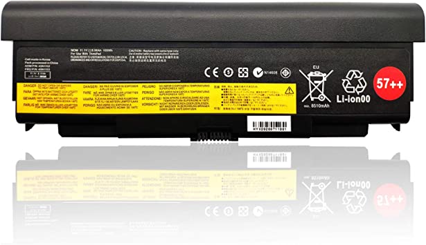 NN EndlessBattery 57  (9 Cell 11.1V) Replacement Laptop Battery Compatible with Lenovo ThinkPad T440P T540P W540 W541 L440 L540Series 45N1152 45N1153 45N1162 45N1163 45N1145 45N1147 45N1149 6MT4T