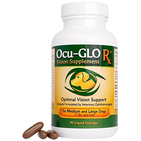 Ocu-GLO for MEDIUM to LARGE Dogs (11  lbs)