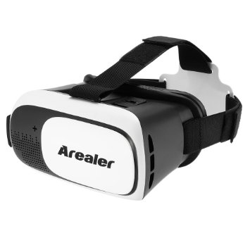 Arealer VRroam 3D VR Virtual Reality Glasses 3D Movie Game Headset for Android iOS Smart Phones within 3.5 to 6.0 Inches