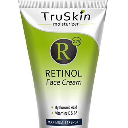 RETINOL Cream MOISTURIZER for Face and Eye Area - [BIG 4-oz Size] - Best for Wrinkles, Fine Lines - Vitamin A, E, B5, Hyaluronic Acid, Organic Jojoba Oil, Green Tea. 4.0 Fl Oz