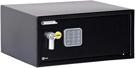 Yale Security YLC/200/DB1 Yale Laptop Alarmed Value Safe, Black