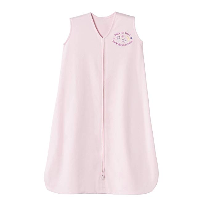 HALO 2158 SleepSack 100-Percent Cotton Wearable Blanket Large Light Pink