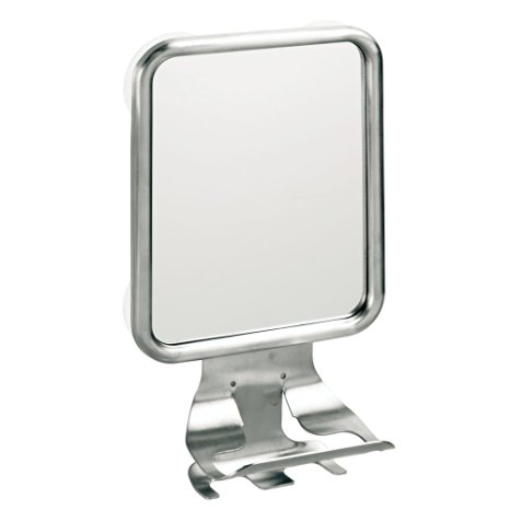 InterDesign Forma Suction Fog Free Mirror Center