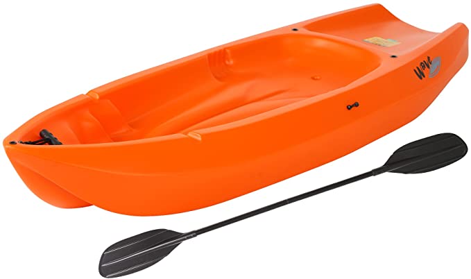 Lifetime Wave Youth Kayak with Paddle 6-Feet, Orange