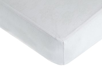 American Baby Company Supreme Jersey Knit Fitted Crib Sheet, White