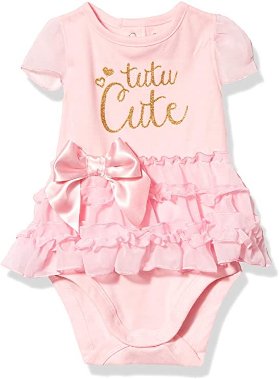 Gerber Baby Girls' Bodysuit with Tutu Skirt