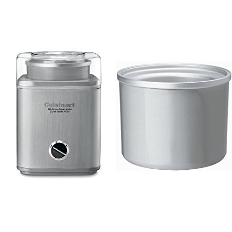 Cuisinart ICE-30BC Ice Cream Maker and Freezer Bowl Bundle