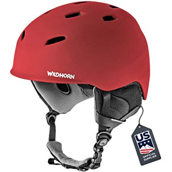 Wildhorn Drift Snowboard & Ski Helmet - US Ski Team Official Supplier - Performance & Safety w/Active Ventilation