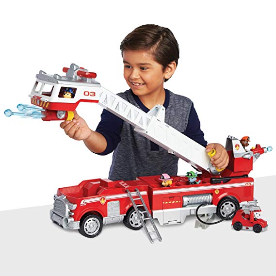 PAW Patrol — Ultimate Rescue Fire Truck with Extendable 2ft Ladder, for Ages 3 and Up