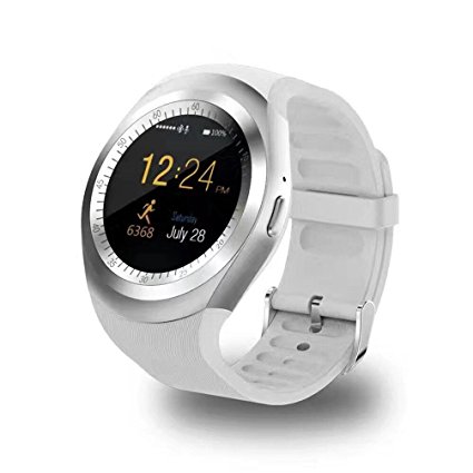 (2017 New Arrival) FATMOON Bluetooth SmartWatch With SIM TF Card Slot Pedometer Sleep Monitor Remote Sync for Android iPhone